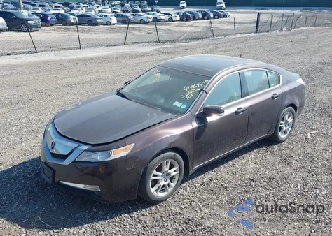 2009 Acura Tl 3.5 из США, поврежденный, VIN 19UUA86239A002985